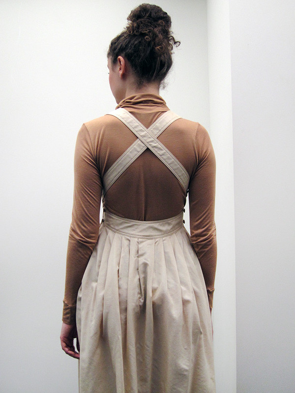 Electric Feathers Traveling Pinafore | Straw Electric Feathers Traveling Pinafore | Straw