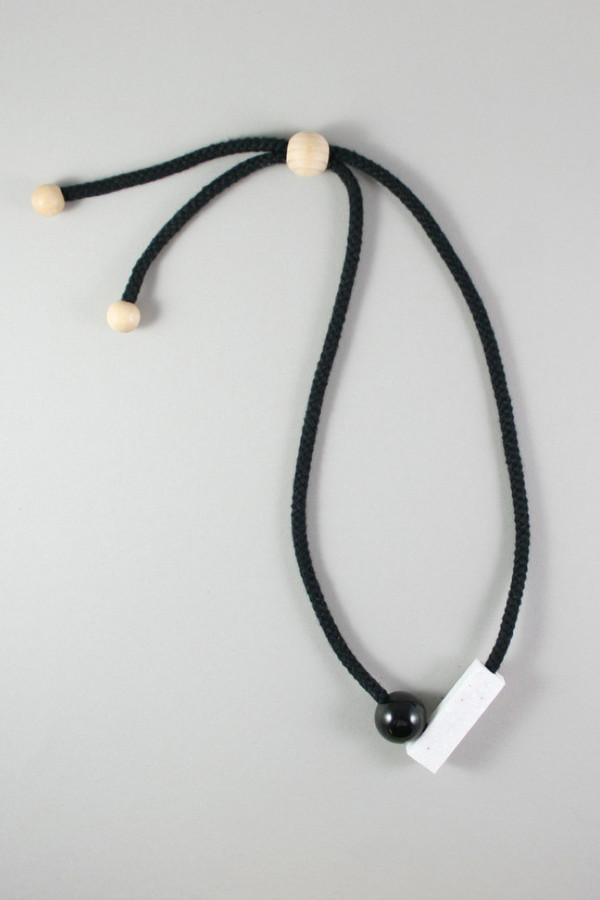 One We Made Earlier Josef Necklace Black One We Made Earlier Josef Necklace Black