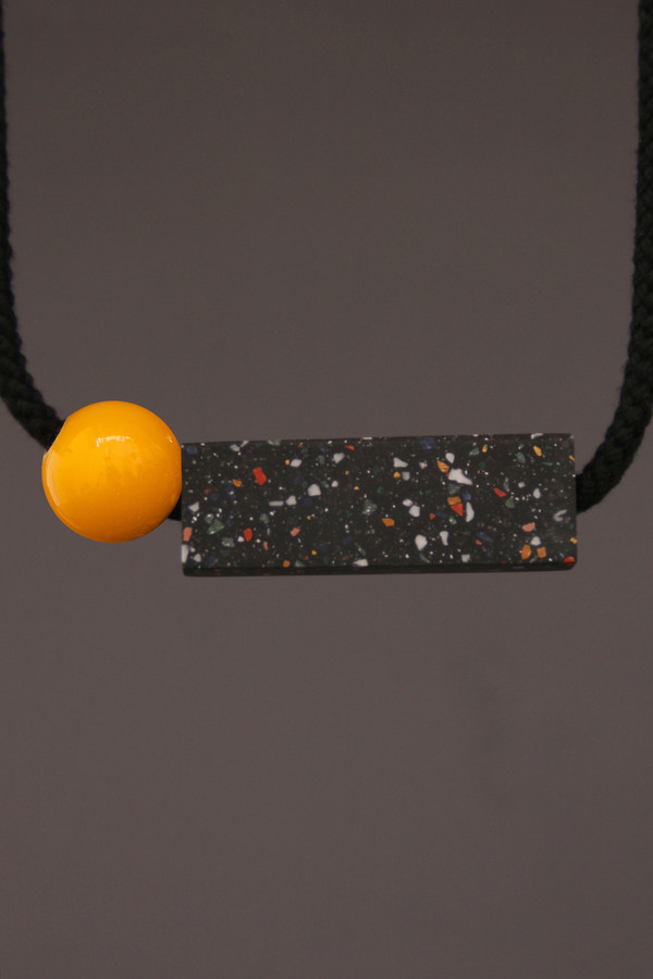 One We Made Earlier Stella Necklace Yellow One We Made Earlier Stella Necklace Yellow