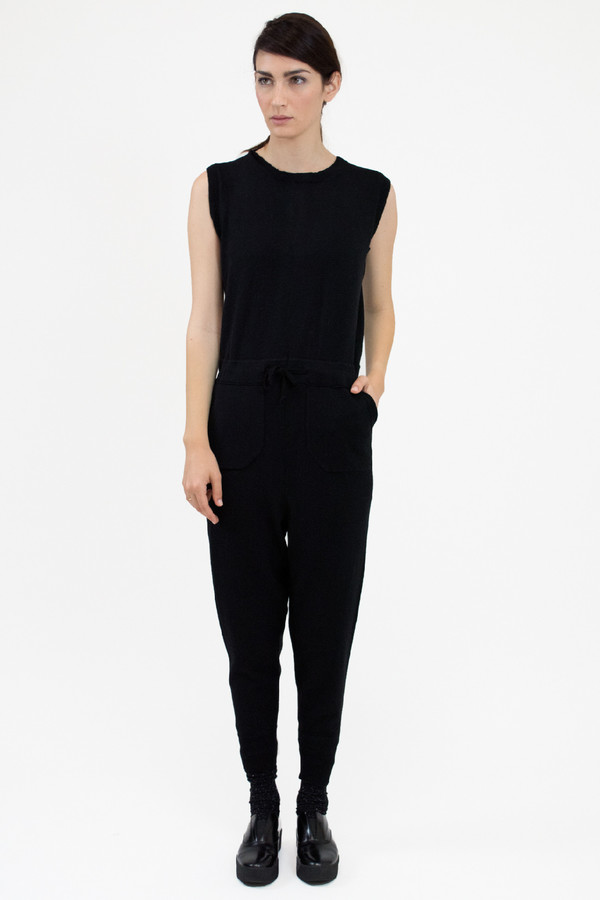 Micaela Greg Black Jumpsuit Micaela Greg Black Jumpsuit