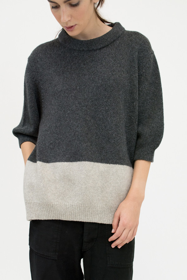 Micaela Greg Blocked Pullover Micaela Greg Blocked Pullover