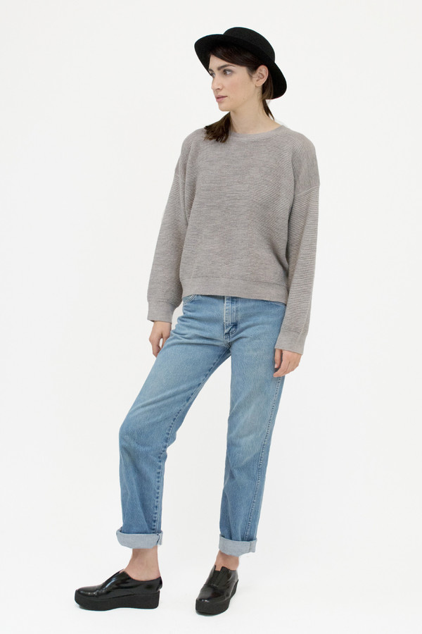 Moonlight Blue Ripple Sweater Moonlight Blue Ripple Sweater