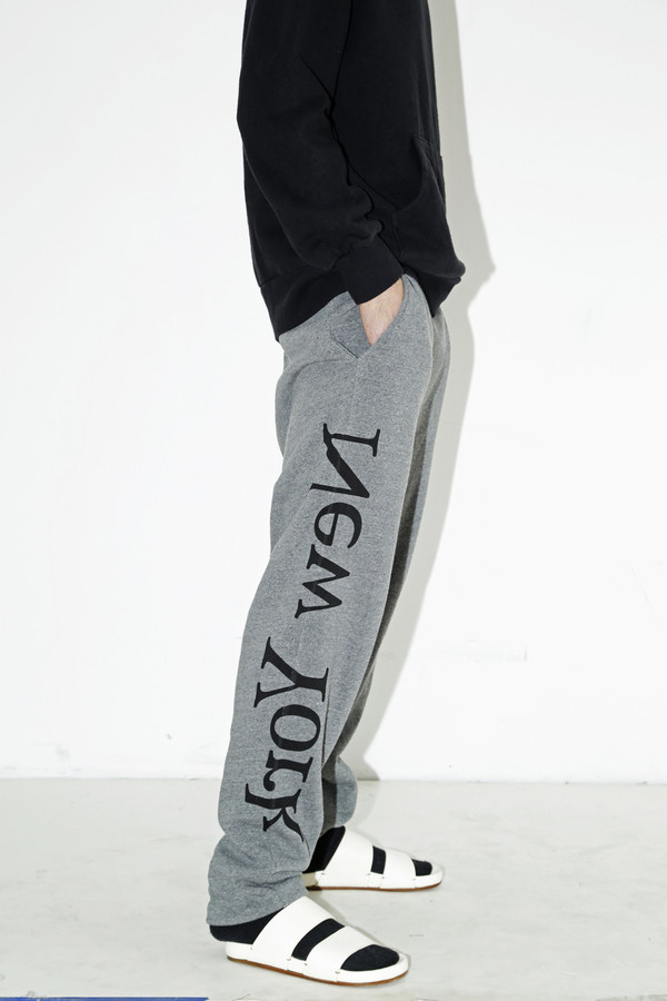 Unisex Assembly Gray Logo Sweat Pant Unisex Assembly Gray Logo Sweat Pant