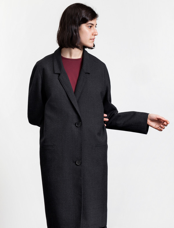 Lemaire Suit Coat Slate Lemaire Suit Coat Slate