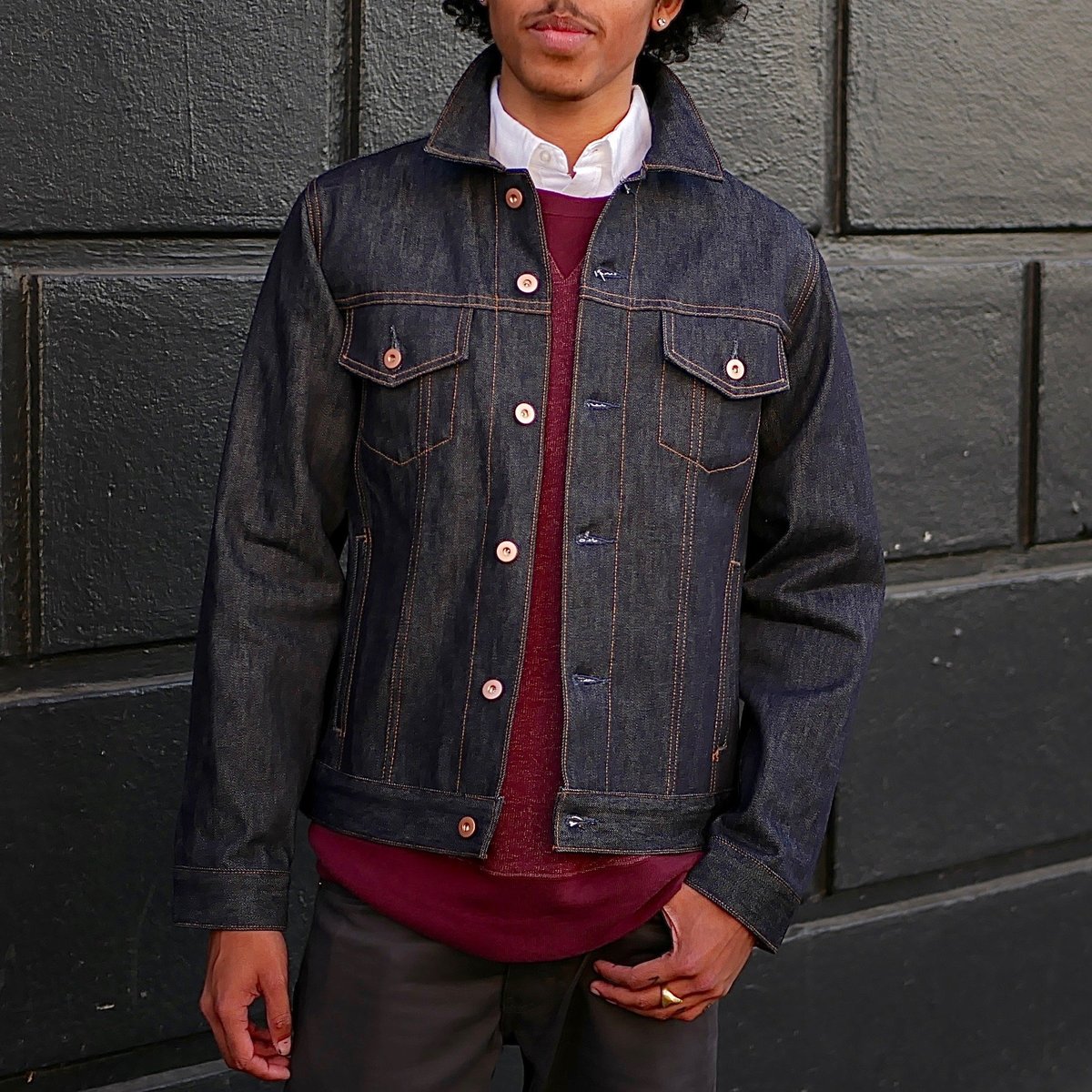 Tellason Jean Jacket - Raw Blue 