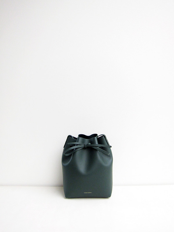 Mini Bucket Bag, Calf, Moss Mini Bucket Bag, Calf, Moss