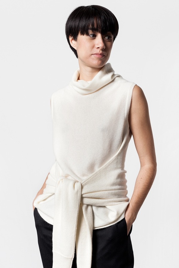 Creatures of Comfort Sleeveless Tie Top Creatures of Comfort Sleeveless Tie Top