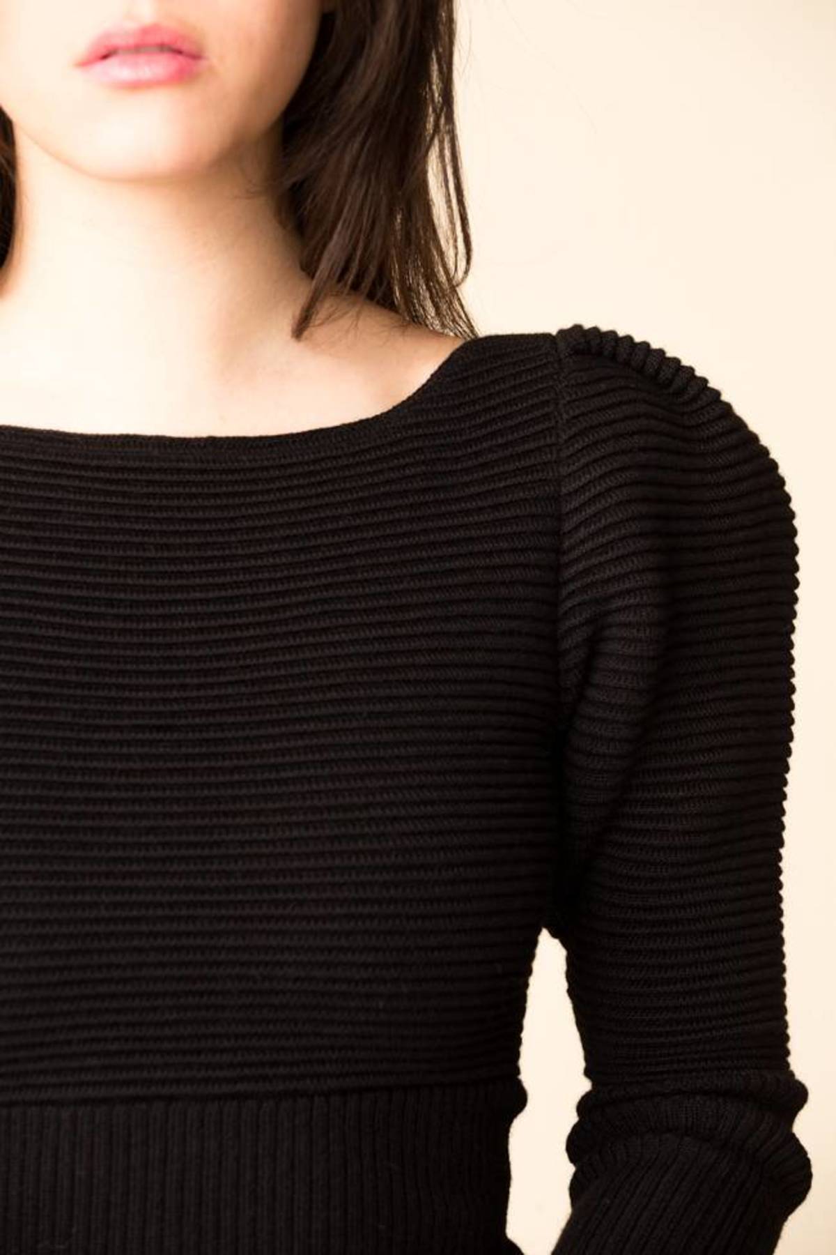Mara Hoffman Helena Sweater - Black 