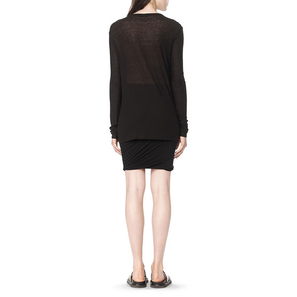 T By Alexander Wang SLUB CLASSIC LONG SLEEVE TEE T By Alexander Wang SLUB CLASSIC LONG SLEEVE TEE
