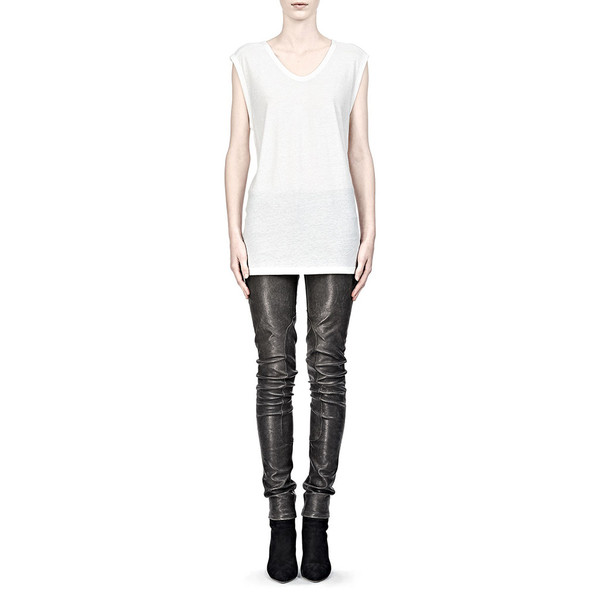 T By Alexander Wang SLUB CLASSIC MUSCLE TEE T By Alexander Wang SLUB CLASSIC MUSCLE TEE