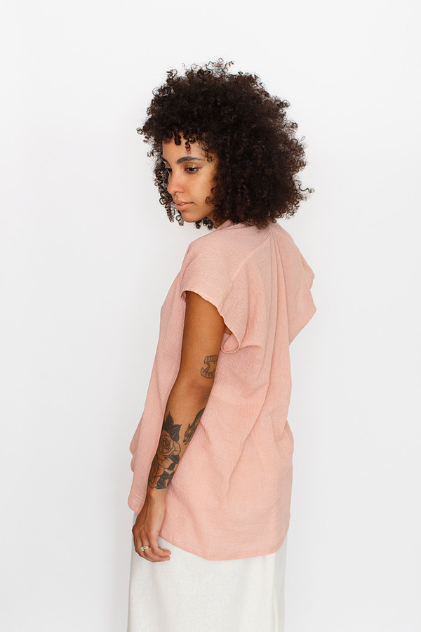 GRATITUDE COLLECTION Clay Everyday Top, Cotton GRATITUDE COLLECTION Clay Everyday Top, Cotton