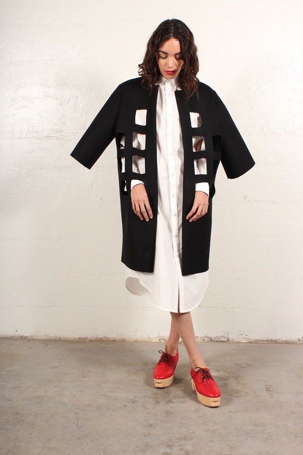 nancystellasoto Cutout Coat nancystellasoto Cutout Coat