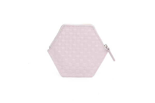 Nº31 Hexa Wallet Chequered in Desert Rose Nº31 Hexa Wallet Chequered in Desert Rose