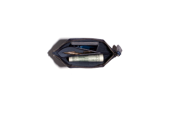 Nº31 Hexa Wallet Chequered in Navy Nº31 Hexa Wallet Chequered in Navy