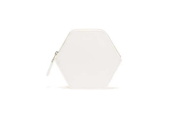 Nº21 Hexa Wallet in Platinum and White Nº21 Hexa Wallet in Platinum and White