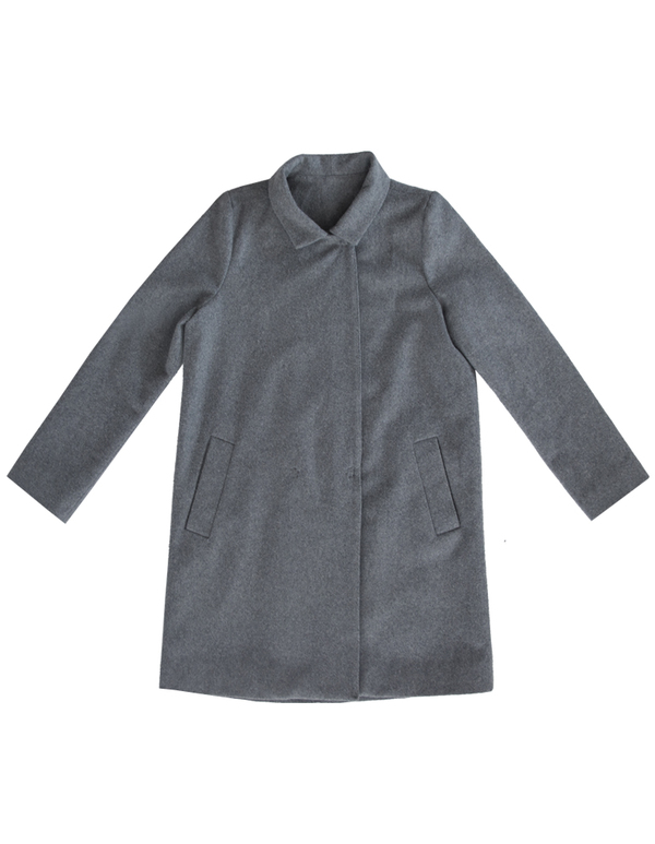 ALI GOLDEN WOOL COAT - GREY ALI GOLDEN WOOL COAT - GREY