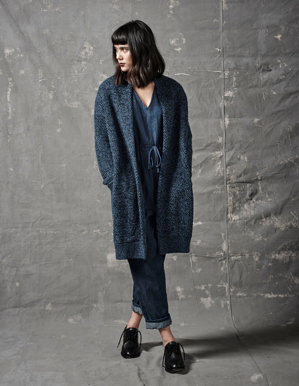 ALI GOLDEN SWEATER COAT - GREY ALI GOLDEN SWEATER COAT - GREY