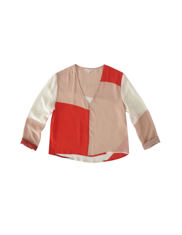 ALI GOLDEN LONG SLEEVE TOP - REDS ALI GOLDEN LONG SLEEVE TOP - REDS