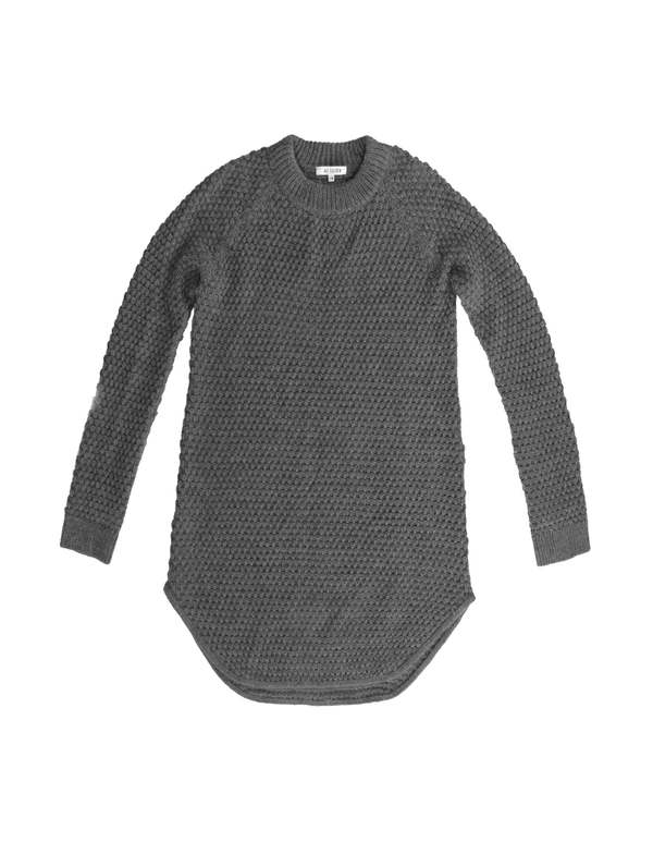 ALI GOLDEN SWEATER DRESS - GREY ALI GOLDEN SWEATER DRESS - GREY