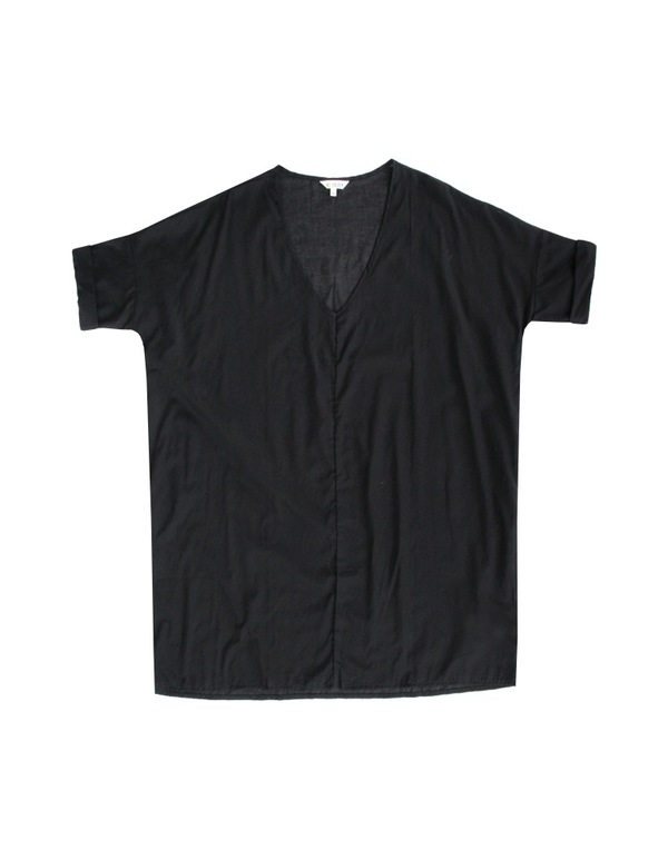 Ali Golden COTTON KIMONO TUNIC- BLACK Ali Golden COTTON KIMONO TUNIC- BLACK