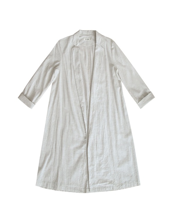 ALI GOLDEN NOTCH COLLAR JACKET - OATMEAL ALI GOLDEN NOTCH COLLAR JACKET - OATMEAL