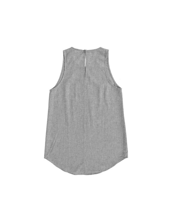 ALI GOLDEN SCOOP NECK TANK - OATMEAL ALI GOLDEN SCOOP NECK TANK - OATMEAL