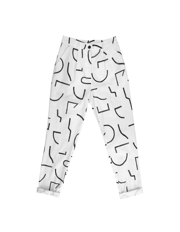 Dusen Dusen PLEATED PANTS - LINES Dusen Dusen PLEATED PANTS - LINES