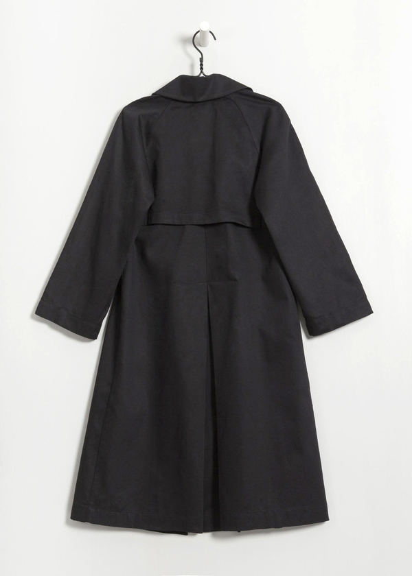 Kowtow KEEPSAKE TRENCH - BLACK Kowtow KEEPSAKE TRENCH - BLACK