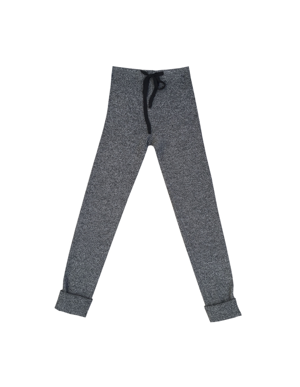 Micaela Greg RIBBED SLIM SWEAT - GREY Micaela Greg RIBBED SLIM SWEAT - GREY