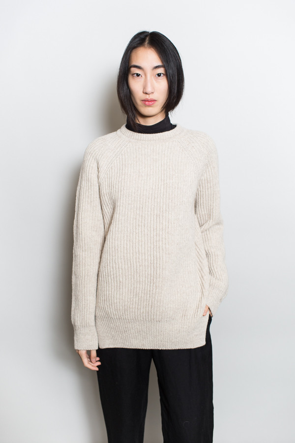 Achro Chunky Knit Round Neck Sweater Achro Chunky Knit Round Neck Sweater
