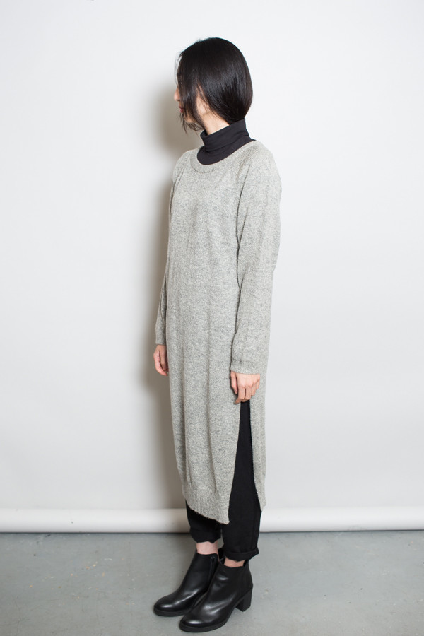 Achro Side Slit Sweater Dress Achro Side Slit Sweater Dress