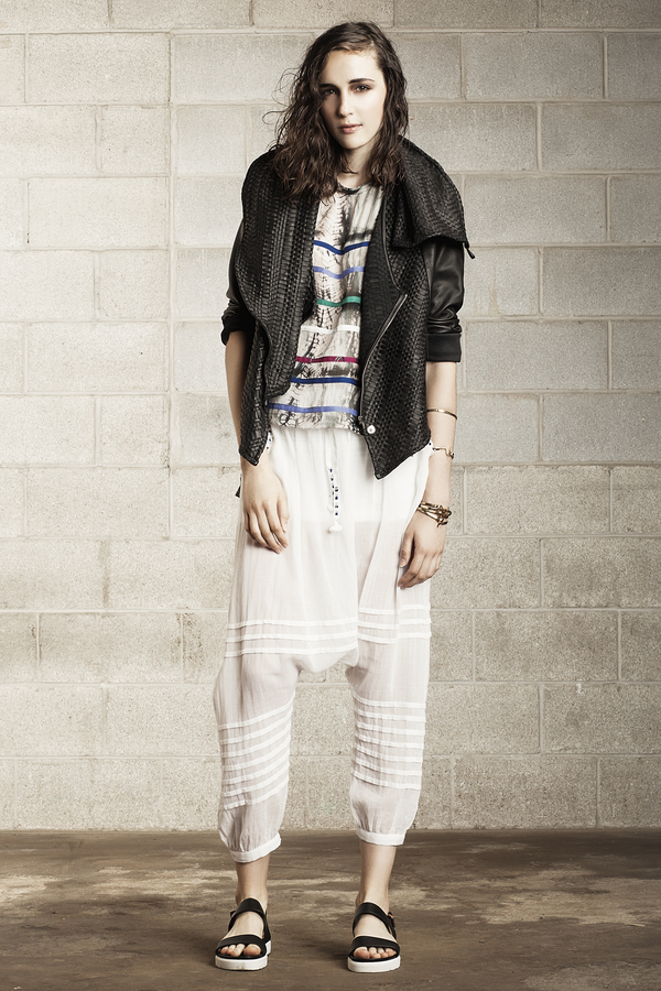 Laura Siegel Sheer Drop Crotch Pants Laura Siegel Sheer Drop Crotch Pants