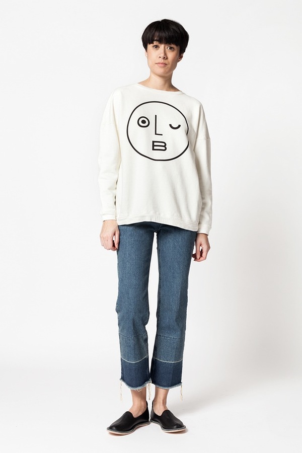 Older Brother Anti Fit Crew Sweater - natural Older Brother Anti Fit Crew Sweater - natural
