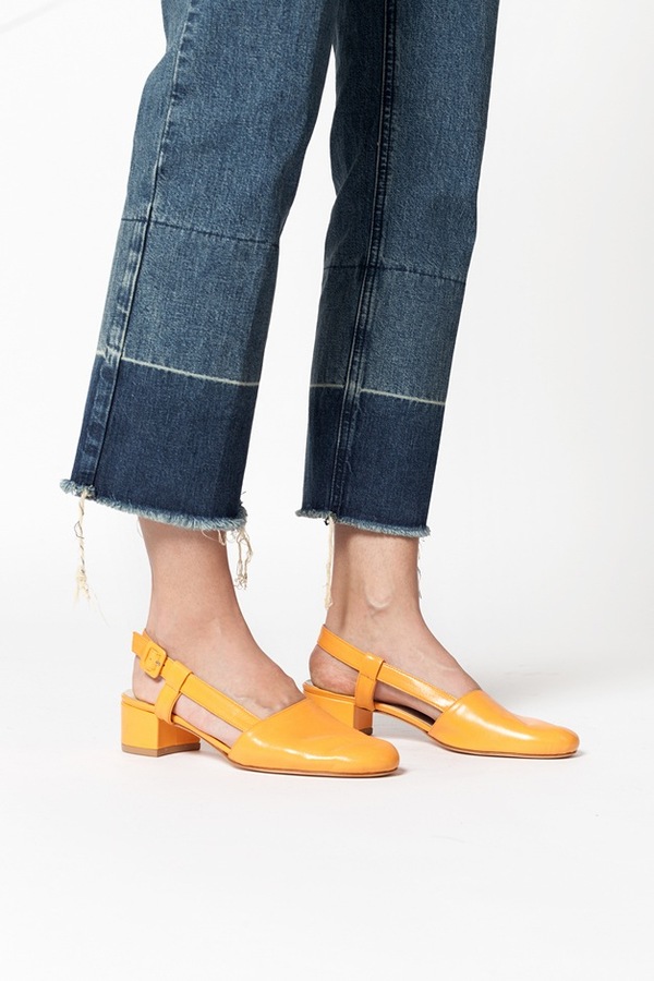 Maryam Nassir Zadeh Susan Slingback - tangerine Maryam Nassir Zadeh Susan Slingback - tangerine