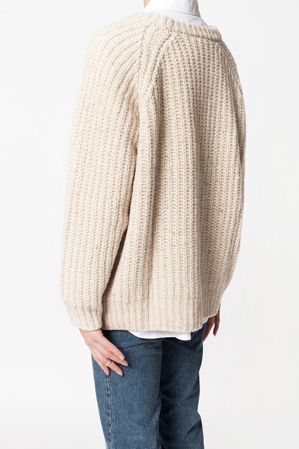 Ganni Chelsea Market Sweater - vanilla Ganni Chelsea Market Sweater - vanilla