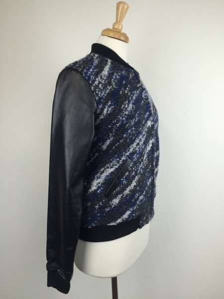 Atelier Delphine Contrast Bomber Jacket Atelier Delphine Contrast Bomber Jacket