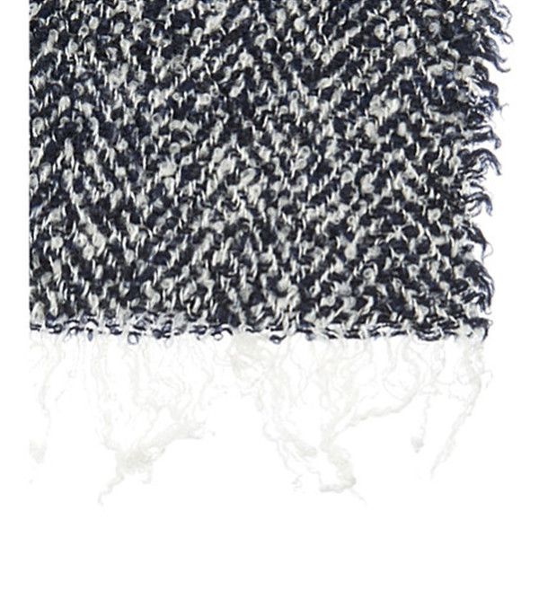 destin Navy and White Karly Stola Scarf destin Navy and White Karly Stola Scarf