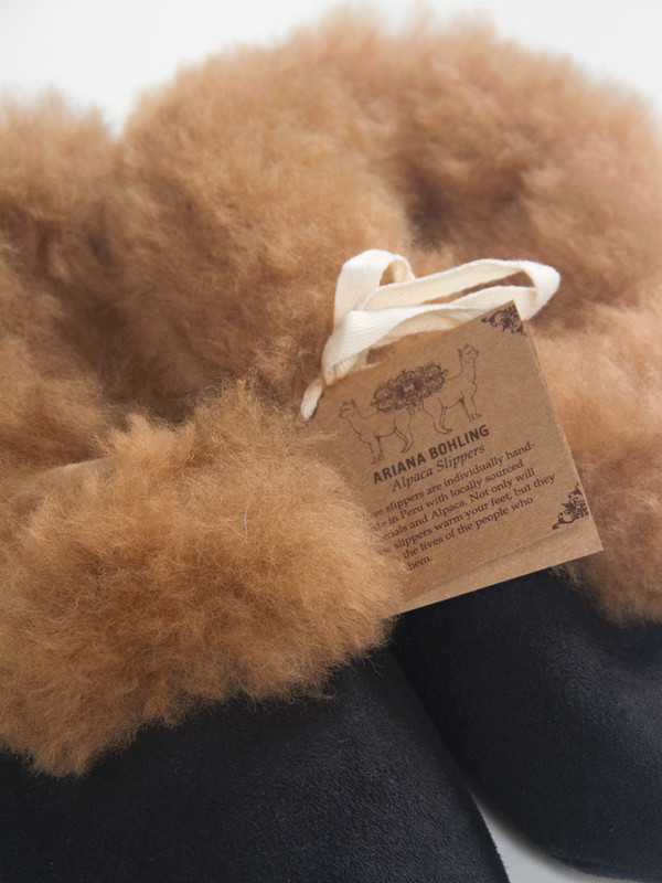 Ariana Bohling Alpaca Scuff Slippers Ariana Bohling Alpaca Scuff Slippers