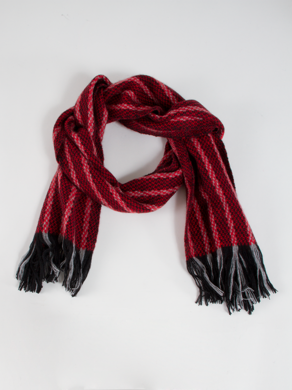 The Dunlap Weavers Calvary Cashmere Scarf The Dunlap Weavers Calvary Cashmere Scarf