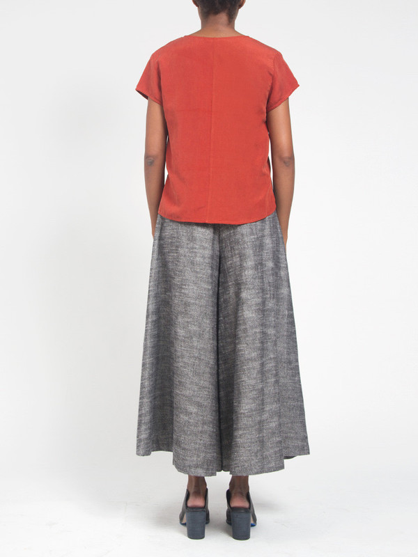 Ali Golden Cap Sleeve Top Rust Ali Golden Cap Sleeve Top Rust