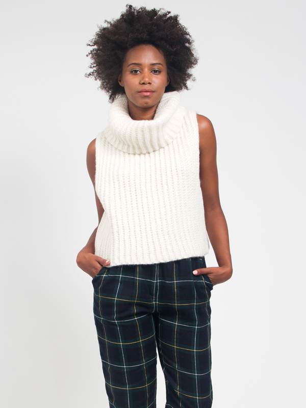 Pari Desai Cowl Layering Vest Pari Desai Cowl Layering Vest