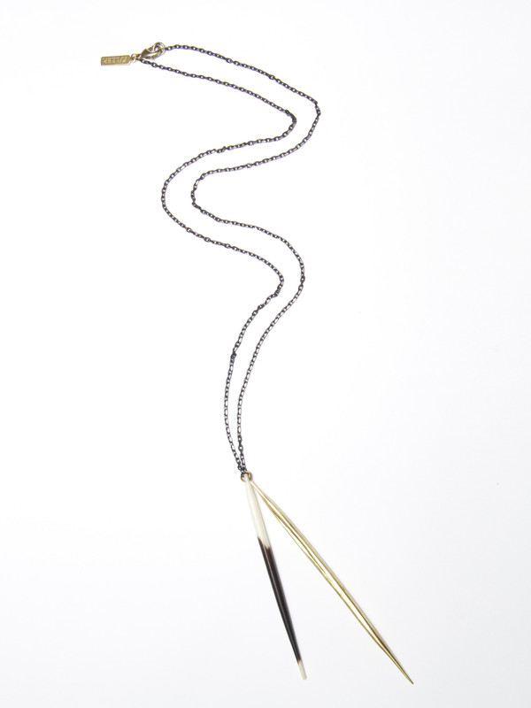K/ller Double Quill Necklace K/ller Double Quill Necklace