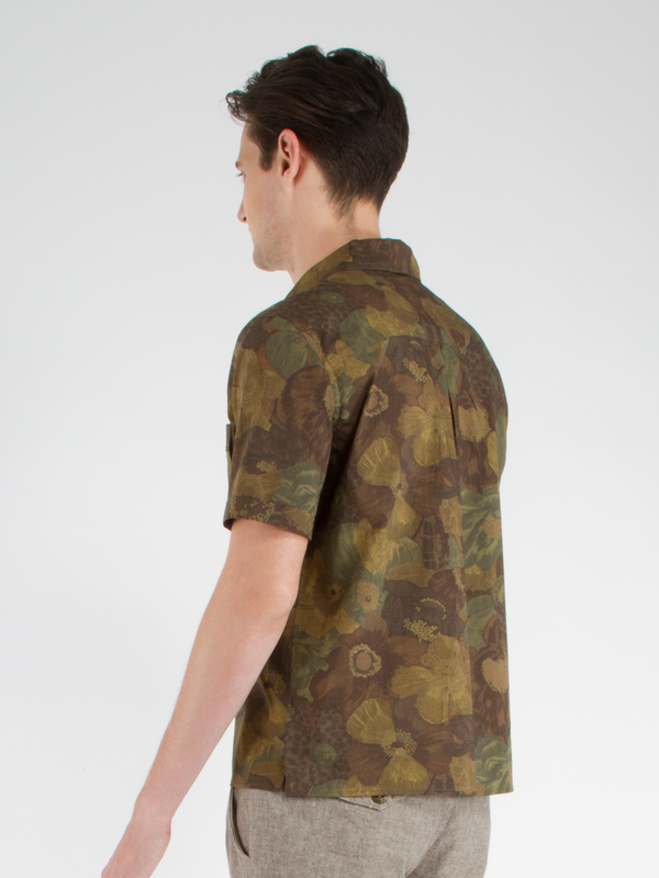 Men's swords-smith Evan Camp Shirt - Floral Camo Men's swords-smith Evan Camp Shirt - Floral Camo