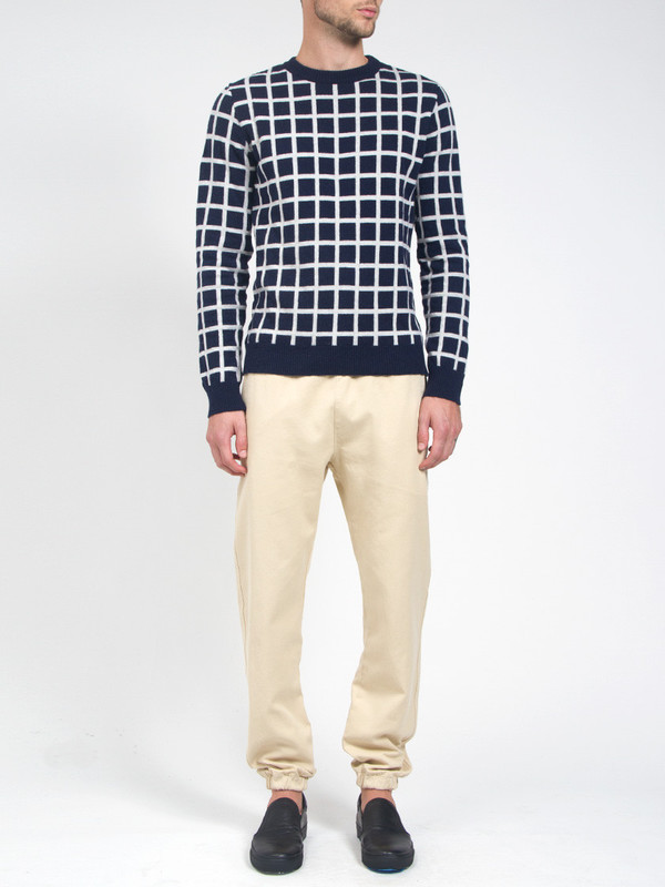 Men's Smith-Wykes Grid Check Sweater Men's Smith-Wykes Grid Check Sweater
