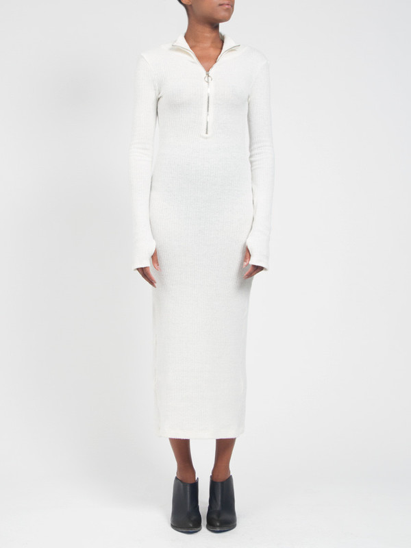 Assembly Rib Maxidress White Assembly Rib Maxidress White