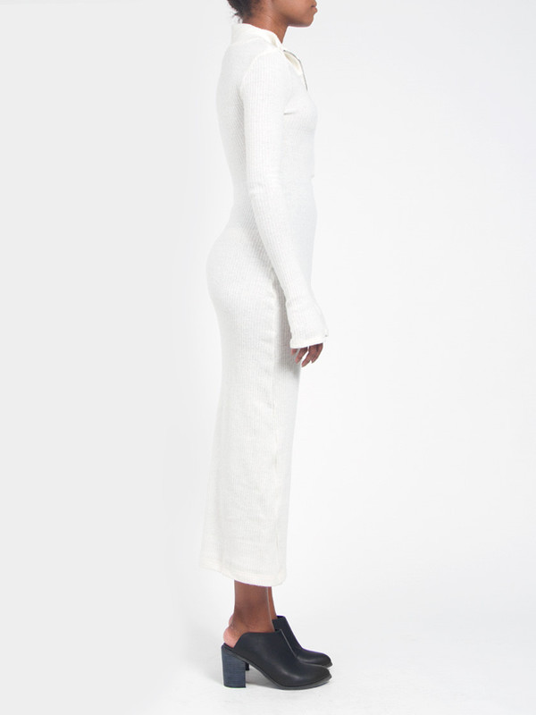 Assembly Rib Maxidress White Assembly Rib Maxidress White