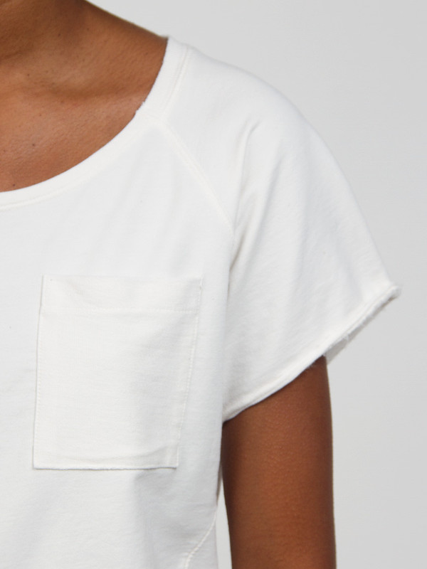 Skin Sweatshirt Tee Hemp White Skin Sweatshirt Tee Hemp White