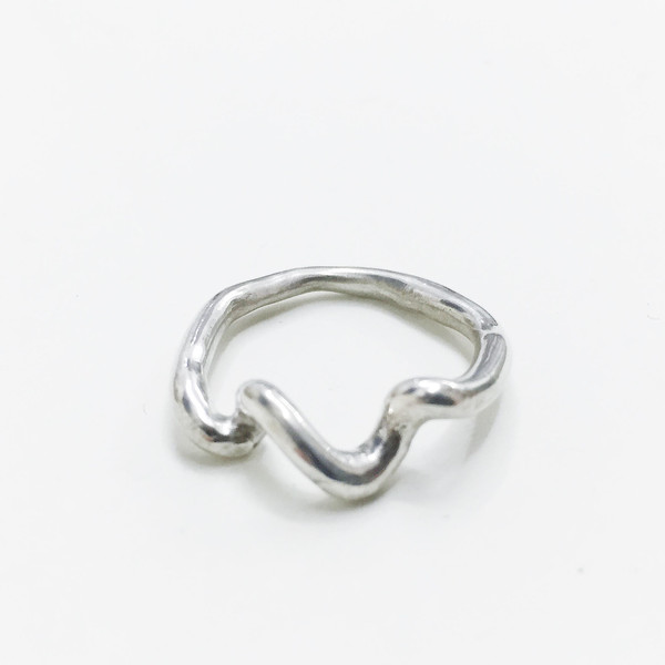 Lane Walkup Silver Coil Ring Lane Walkup Silver Coil Ring