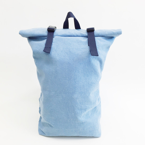 Sacs Roll Top Backpack No. 1 - Indigo Sacs Roll Top Backpack No. 1 - Indigo