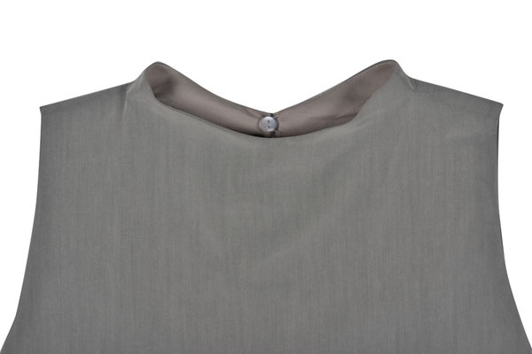 Kaarem Grey Petal Top Kaarem Grey Petal Top